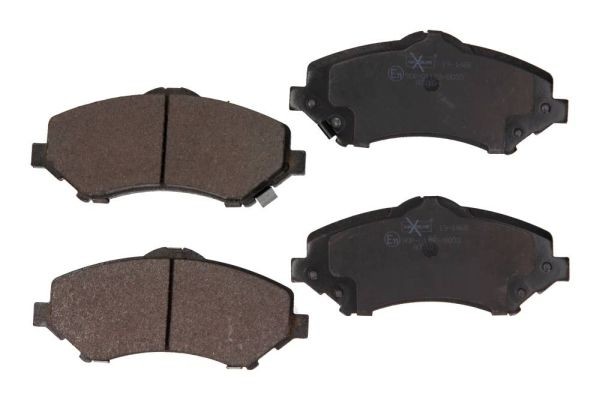 19-1468 MAXGEAR Brake pad set DODGE with acoustic wear warning