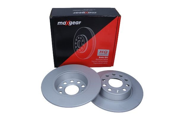 MAXGEAR 19-2018MAX Brake disc Rear Axle, 272x10mm, 9x112, solid, Painted
