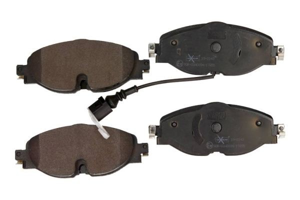 BP-12618 OPTIMAL Brake pad set Front Axle, incl. wear warning contact 25683  ▷ AUTODOC price and review