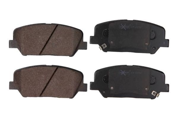 MAXGEAR with acoustic wear warning Height: 59,9mm, Width: 141mm, Thickness: 17,3mm Brake pads 19-2152 buy