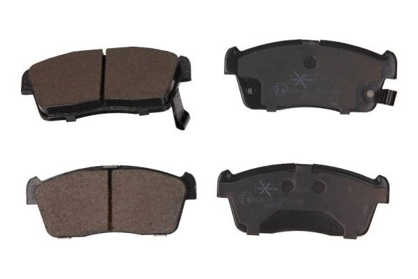 MAXGEAR with acoustic wear warning Height: 45mm, Width: 109mm, Thickness: 15mm Brake pads 19-2171 buy