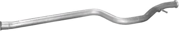POLMO 19.235 Exhaust pipes PEUGEOT 607 2000 in original quality