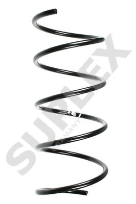 SUPLEX 19331 Coil spring Front Axle, Coil spring with constant wire diameter, yellow