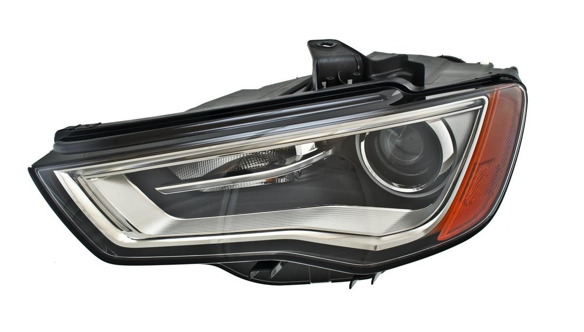 HELLA 1EL 010 740-351 Headlight Left, LED, D3S, PSY24W, LED, Bi-Xenon, 12V, with side marker light, with high beam, with indicator, with position light, with reflector, with daytime running light (LED), with low beam, for right-hand traffic, without LED control unit for low beam/high beam, without LED control unit for daytime running-/position ligh, without bulb, with motor for headlamp levelling, without glow discharge lamp, without ballast