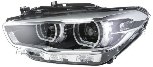 E1 4017 HELLA Left, LED, LED, with high beam (LED), with dynamic bending light, with low beam (LED), with daytime running light (LED), with position light (LED), with indicator (LED), for left-hand traffic, without LED control unit for daytime running-/position ligh, without LED control unit for indicators, without LED control unit for low beam/high beam, with motor for headlamp levelling, E1 4018 Left-hand/Right-hand Traffic: for left-hand traffic Front lights 1LX 011 930-431 buy