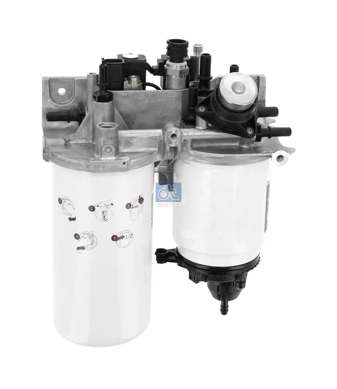 DT Spare Parts 2.12601 Kraftstofffilter für RENAULT TRUCKS C-Serie LKW in Original Qualität
