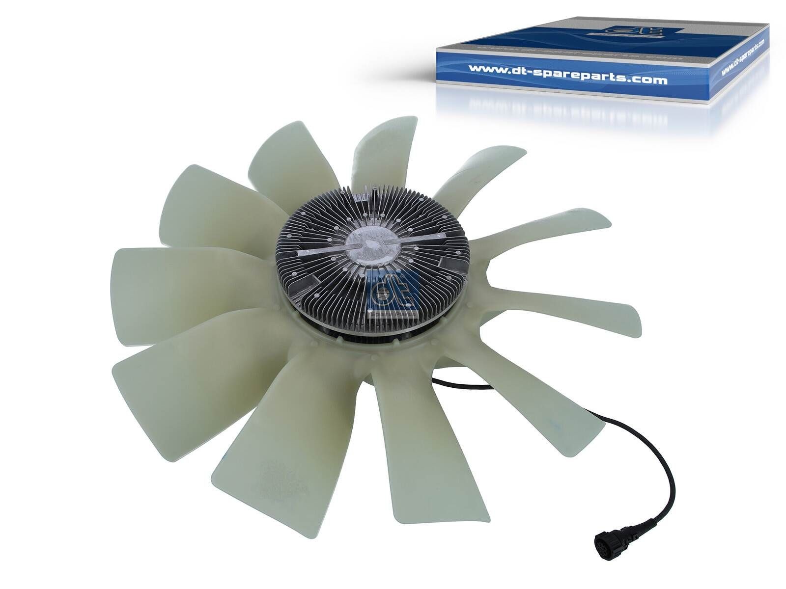 Original DT Spare Parts Cooling fan assembly 2.15535 for PEUGEOT BOXER