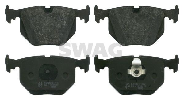 Original SWAG 21487 Brake pad kit 20 91 6175 for BMW 5 Series