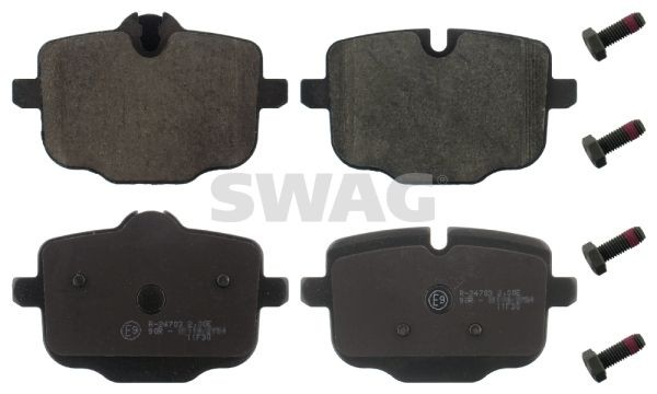Great value for money - SWAG Brake pad set 20 91 6812