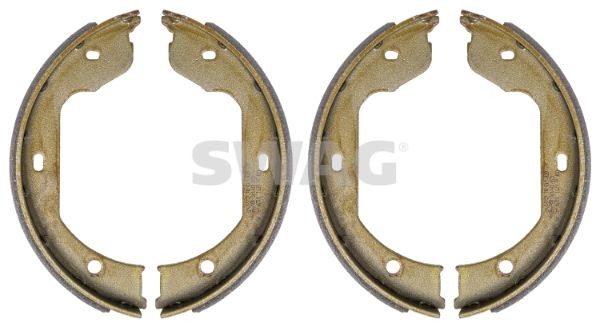 SWAG Parking brake shoes rear and front VW Transporter 5 (7HA, 7HH, 7EA, 7EH) new 20 92 3851