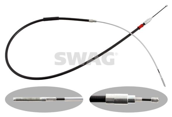 SWAG 20928736 Brake cable BMW E46 330i 3.0 231 hp Petrol 2002 price