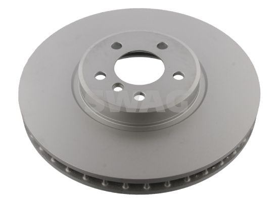 SWAG 20 93 6394 Brake disc Front Axle, 365x36mm, 5x120, internally vented, Coated