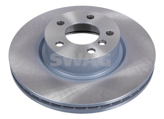 SWAG 20 93 8576 Brake disc Front Axle, 327x28mm, 5x120, internally vented, Coated