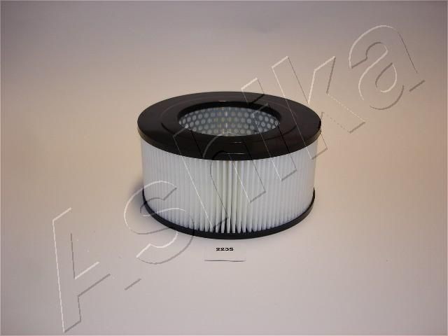 ASHIKA 20-02-223 Air filter 90,7mm, 190,8mm, Filter Insert