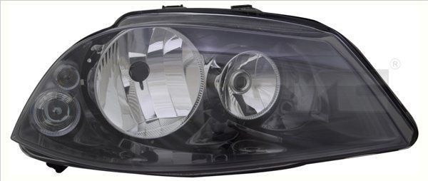 TYC 20-0211-25-2 Headlight Right, H7/H3, for right-hand traffic, without electric motor
