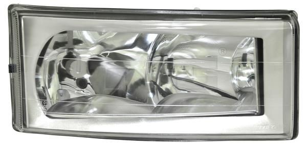 TYC 20-0727-05-2 Headlight Right, H7/H1, for right-hand traffic, without electric motor