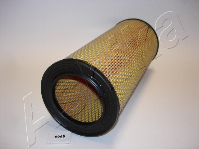 ASHIKA 20-09-999 Air filter 304,4mm, 129mm, Filter Insert