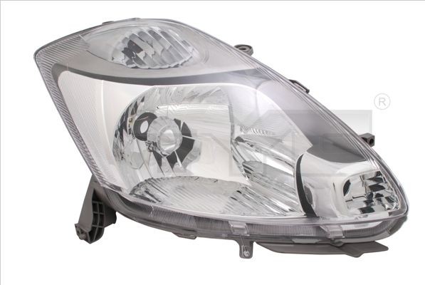 TYC 20-12329-05-2 Headlight Right, H4, for right-hand traffic, without electric motor