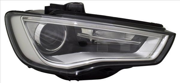TYC 20-14571-06-2 Headlight Right, D3S, LED, with daytime running light, for right-hand traffic, with electric motor, with LED, without control unit