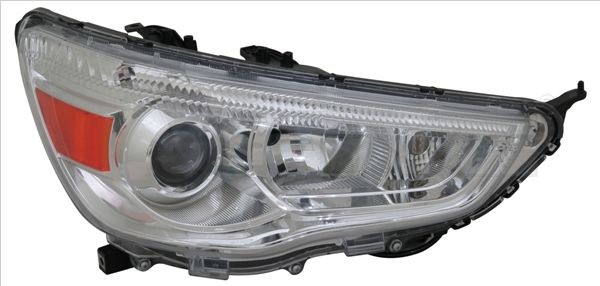 TYC 20-15046-05-2 Headlight Left, H11/HB3, for right-hand traffic, with electric motor