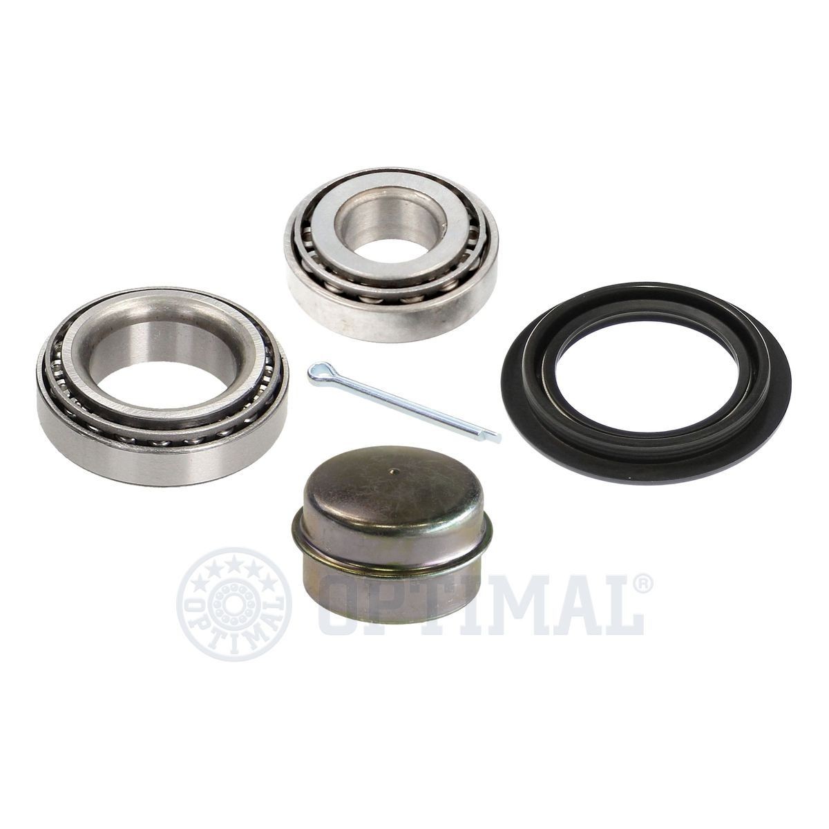OPTIMAL 200012L Wheel bearing kit with fastening material, 39,9, 50,3 mm