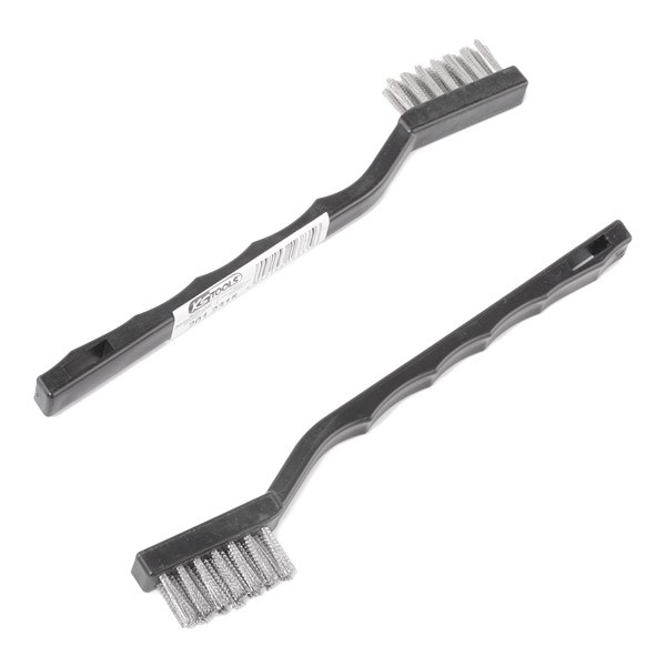 KS TOOLS 201.2315 Wire brush Number of rows: 2-rows, Height: 14,8mm, Steel Wire