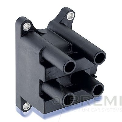 BREMI 20155 Ignition coil 3-pin connector, 12V, Block Ignition Coil
