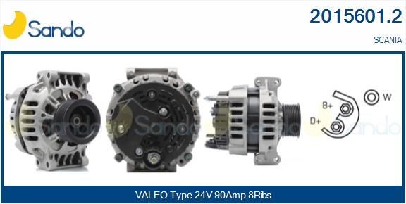 2015601.2 SANDO Lichtmaschine für SCANIA online bestellen