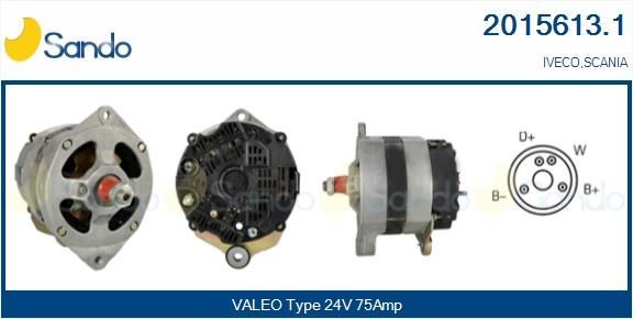 SANDO 2015613.1 Lichtmaschine für IVECO EuroCargo I-III LKW in Original Qualität