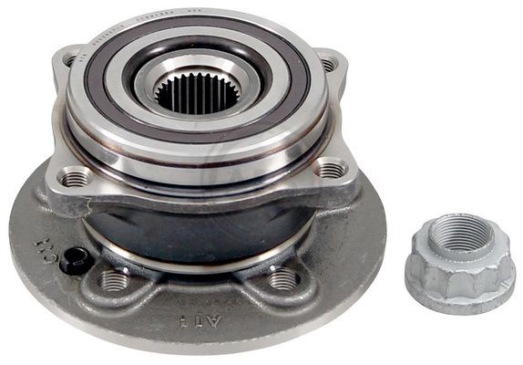 A.B.S. 201626 Wheel bearing kit with integrated magnetic sensor ring, 152 mm