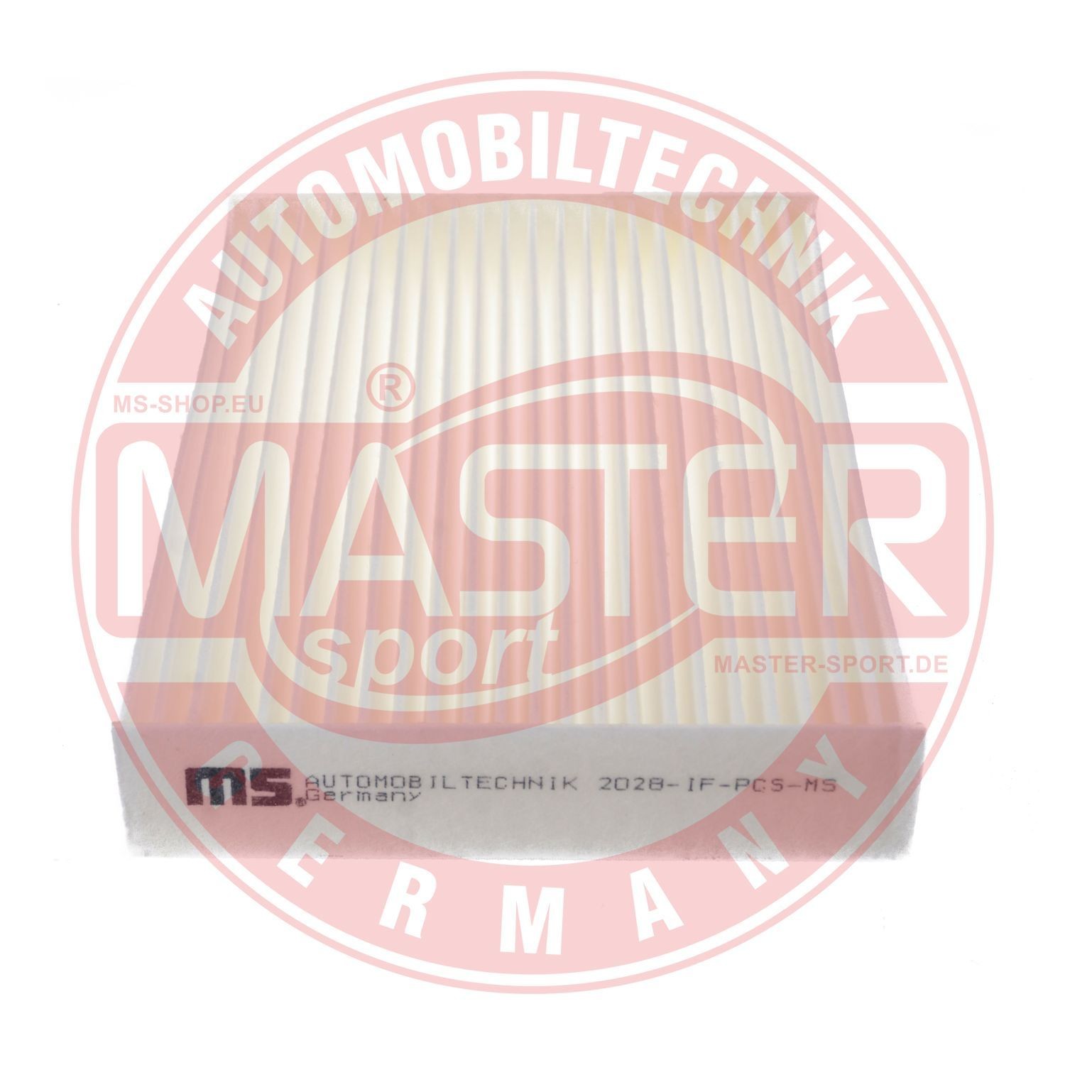 MASTER-SPORT BV420020280 Air conditioner filter Particulate Filter, 199 mm x 142 mm x 30 mm