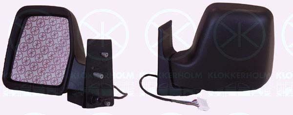 KLOKKERHOLM Left, Heatable, Convex, for electric mirror adjustment Side mirror 20331041 buy