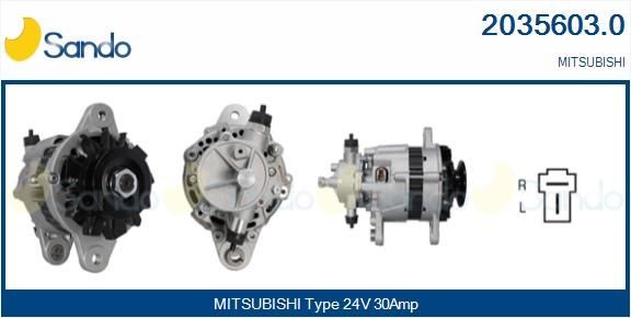 2035603.0 SANDO Lichtmaschine für MITSUBISHI online bestellen