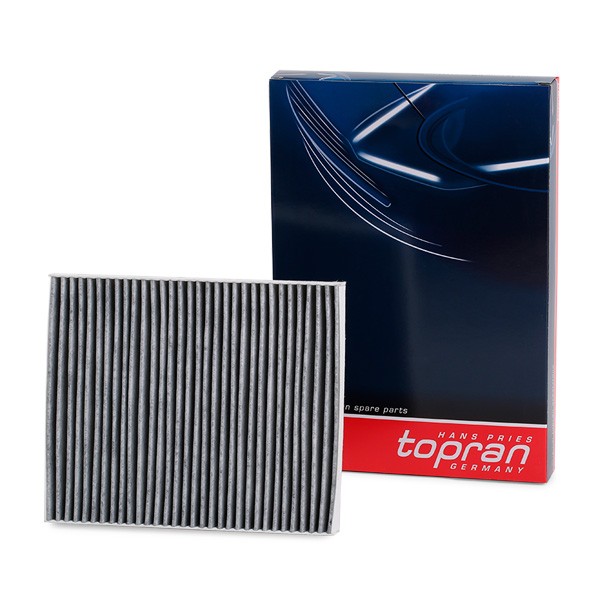 208 336 001 TOPRAN with Odour Absorbent Effect, Activated Carbon Filter, Filter Insert, 242 mm x 204 mm x 30 mm Width: 204mm, Height: 30mm, Length: 242mm Cabin filter 208 336 buy