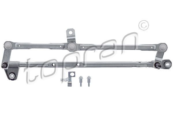 208 615 TOPRAN Windscreen wiper linkage RENAULT for left-hand/right-hand drive vehicles, Vehicle Windscreen, without electric motor