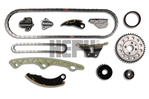 HEPU 21-0524 Timing chain kit with crankshaft gear, Simplex, Closed chain