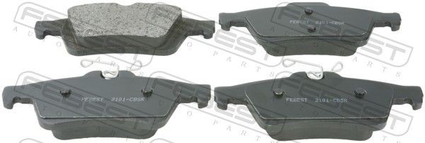 FEBEST Brake pad kit 2101-CBSR