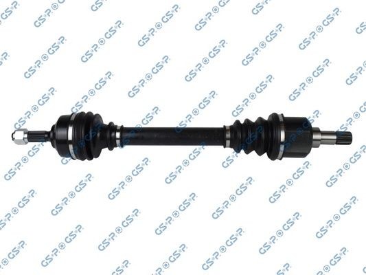 GDS10309 GSP Front Axle Left, 641mm, 5-Speed Manual Transmission, 5-Speed Manual Transmission, automatically operated Length: 641mm, External Toothing wheel side: 21 Driveshaft 210309 buy