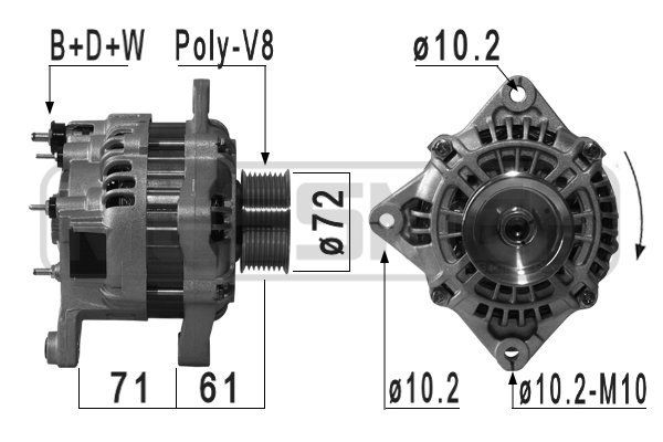 210925 MESSMER Lichtmaschine SCANIA P,G,R,T - series