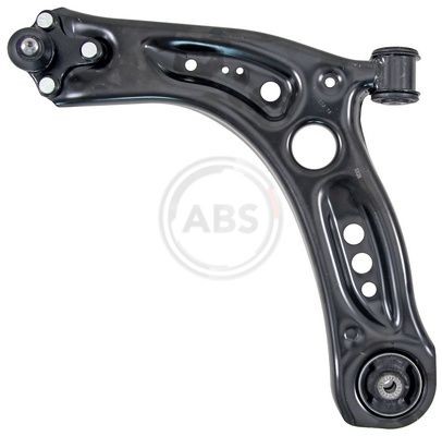 A.B.S. with ball joint, with rubber mount, Control Arm, Steel, Cone Size: 15,3 mm Cone Size: 15,3mm Control arm 211604 buy