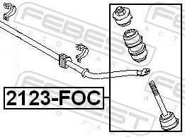 2123FOC Anti-roll bar links FEBEST 2123-FOC review and test