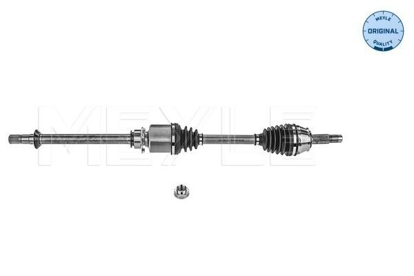 MEYLE 214 498 0057 Drive shaft Front Axle Right, 928mm, Ø: 26,5mm, ORIGINAL Quality