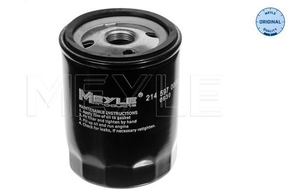 MOF0088 MEYLE M20x1,5, ORIGINAL Quality, with one anti-return valve, Spin-on Filter Ø: 76mm, Height: 100,6mm Oil filters 214 597 0000 buy