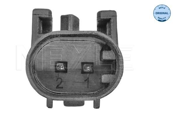 MEYLE 2148000011 ABS sensor Front Axle, Front axle both sides, ORIGINAL Quality, Active sensor, 2-pin connector, 755mm