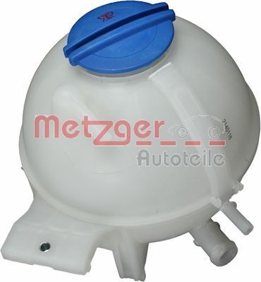 2140116 Expansion tank, coolant 2140116 METZGER with coolant level sensor, with lid