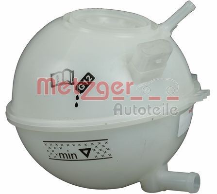 METZGER 2140136 Coolant expansion tank without coolant level sensor, without lid