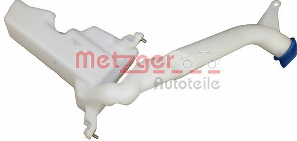METZGER 2140137 Windscreen washer reservoir with lid, without pump, without sensor