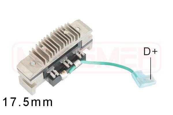 MESSMER 215798 Gleichrichter, Generator für IVECO M LKW in Original Qualität