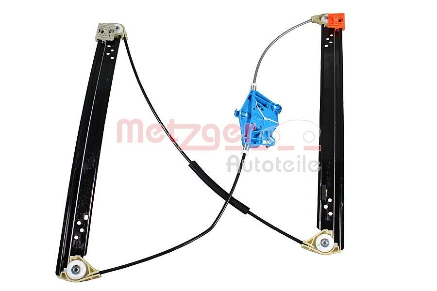 METZGER 2160341 Window regulator Left Front, Operating Mode: Electric, without electric motor