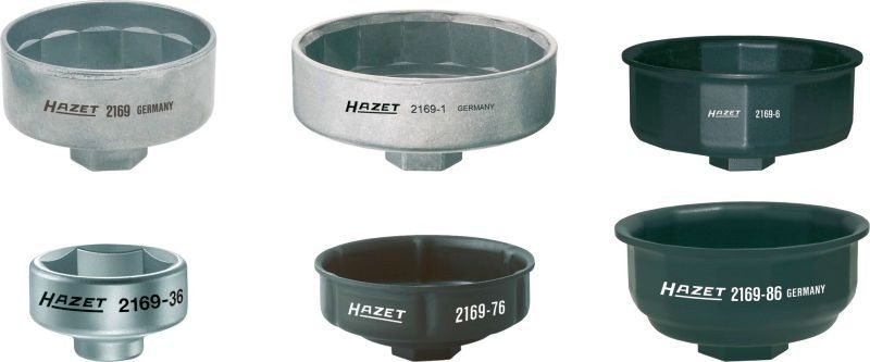 HAZET Oil Filter Spanner Set 2169/6 from Tools & equipment catalogue